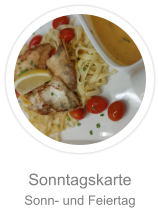 Sonntagskarte Sonn- und Feiertag